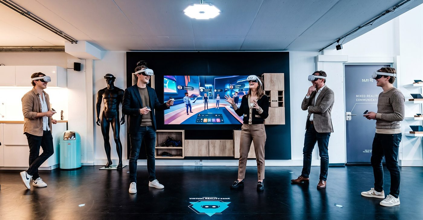 Multi-User Action at NMY SPACEs, Experience Center