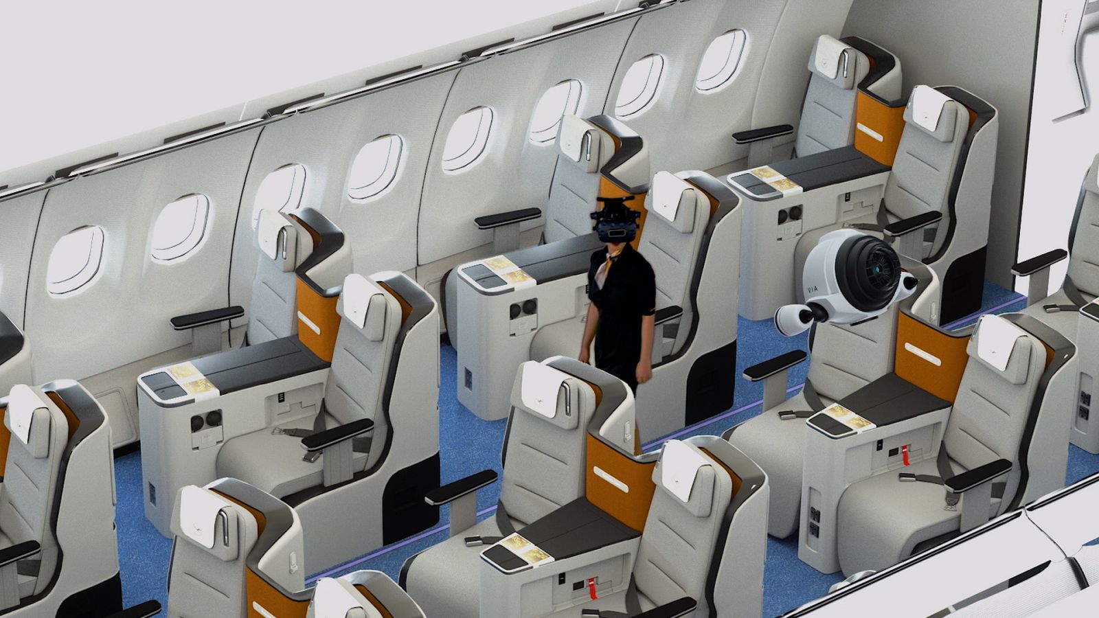 NMY I Lufthansa I VR Training I 3D Modelling 