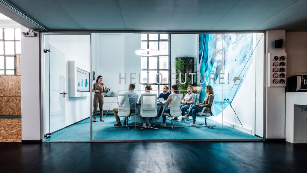 NMY Meeting Space, Conference Room Hello Future