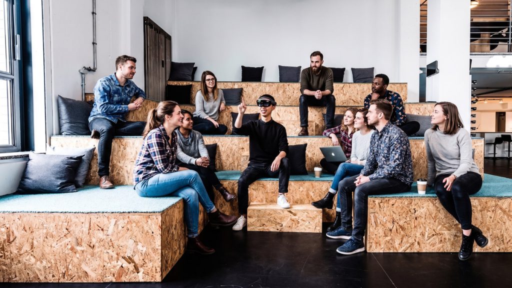 NMY Spaces - Team at Workshop, Experience Center XR & AI
